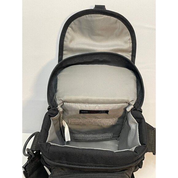 Lowepro Ex 120 Camera SLR shoulder bag pockets 7" x 7" x 5" black - Picture 12 of 16
